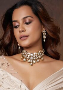 Classic Polki Necklace Set | House of Indya