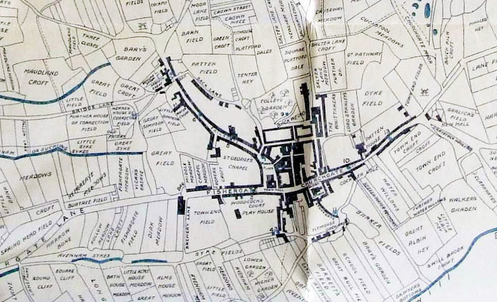 Old map of Preston Pic: Preston Digital Archive