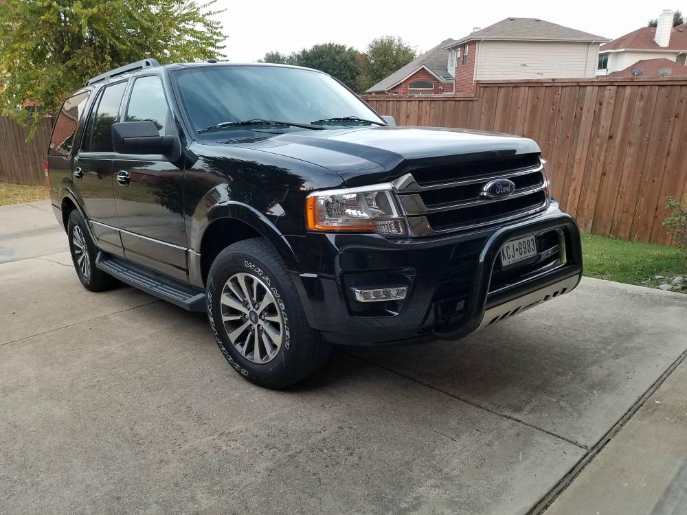 Bull Bar Installation - 2016 Ford Expedition - Blue Oval Trucks