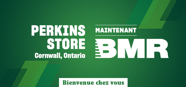 La quincaillerie Perkins maintenant un BMR