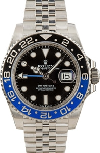 Pre-owned Rolex GMT-Master II Ref 126710 Batgirl Jubilee