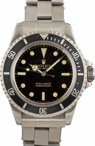 Rolex Submariner 5513 Glossy Gilt Dial