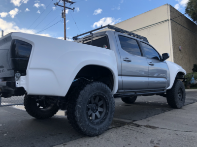 Advanced Fiberglass Composites - Toyota Tacoma 4.5" Flare 2" Rise Body Kit- Bedside Fenders AFC 157 - Image 2