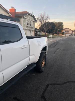 Advanced Fiberglass Composites - Toyota Tacoma 4.5" Flare 2" Rise Body Kit- Bedside Fenders AFC 157 - Image 3