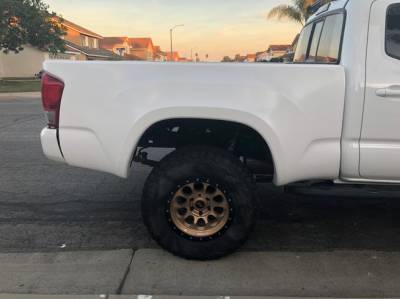 Advanced Fiberglass Composites - Toyota Tacoma 4.5" Flare 2" Rise Body Kit- Bedside Fenders AFC 157 - Image 5