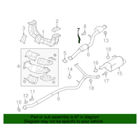 J Pipe Hanger Bracket CVT (Levorg MY16-21/WRX MY15-21)