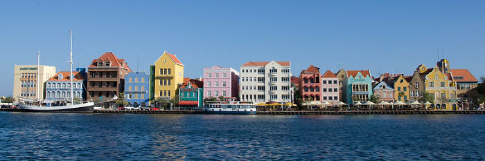 colorful houses near the water