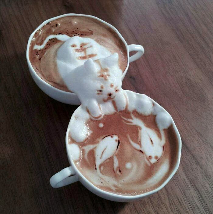 Cool Latte Art