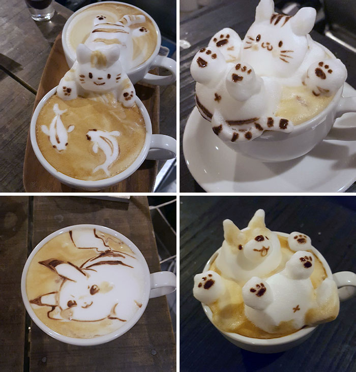 Cool Latte Art