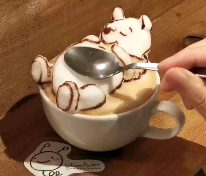 Cool Latte Art