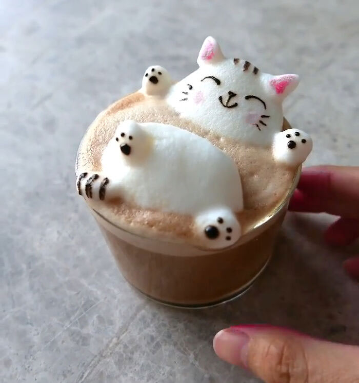 Cool Latte Art