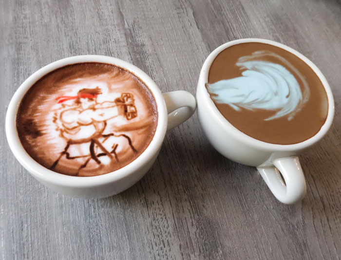 Cool Latte Art