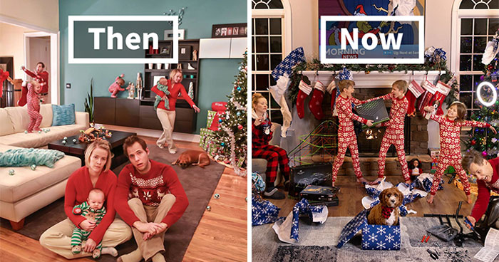 This Family Has Perfectly Captured Holiday Madness In Their Hilarious Christmas Cards Since 2014