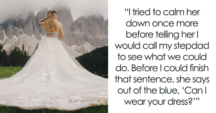 Bride Threatens To Steal Stepsister’s Wedding Dress, She Gives Her Back The Invitation Instead