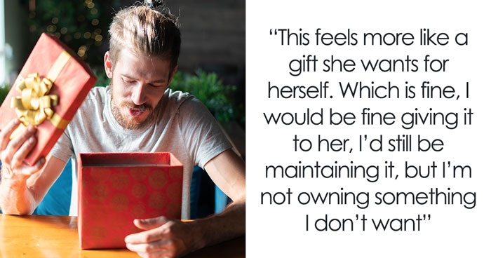 Man Upset Over Wife’s Expensive Gift He Doesn’t Want That He Needs To Maintain, Seeks Advice