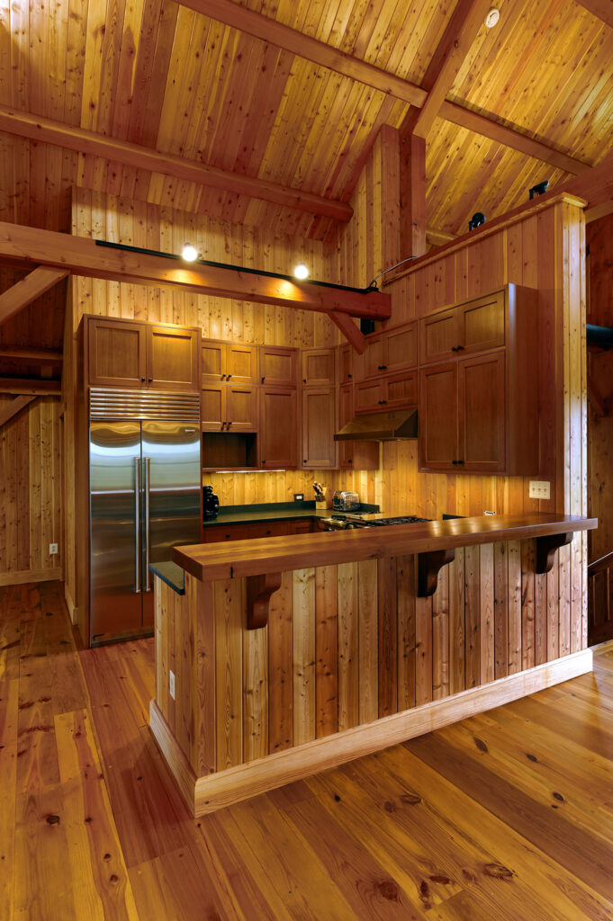 Timberframe Barn Kitchen | Barns & Equestrian