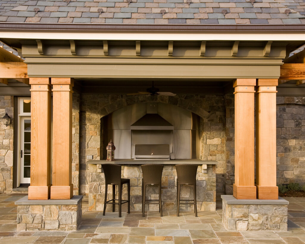 Vienna VA Outdoor Kitchen | Classic / Traditional