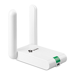 Adaptador  Usb A Wifi 300 Mbps 2 Antenas Fijas Tplink