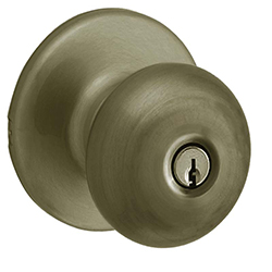 Cerradura para Dormitorio Olympus Bronce Antiguo Kwikset