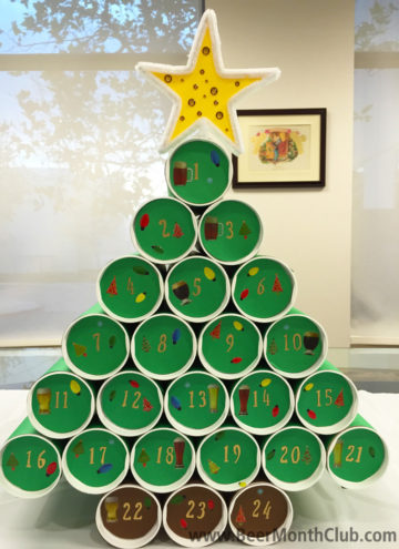 DIY Craft Beer Advent Calendar.