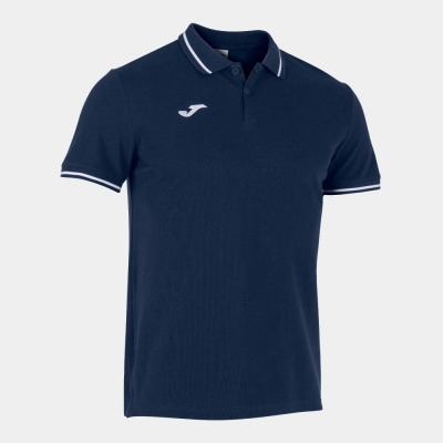 Tricouri polo Joma Confort II maneca scurta bleumarin