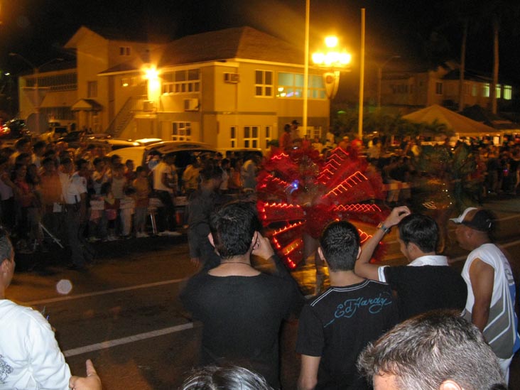 Tivoli Lighting Parade, Carnaval, Oranjestad, Aruba, February 15, 2009, 12:04 a.m.