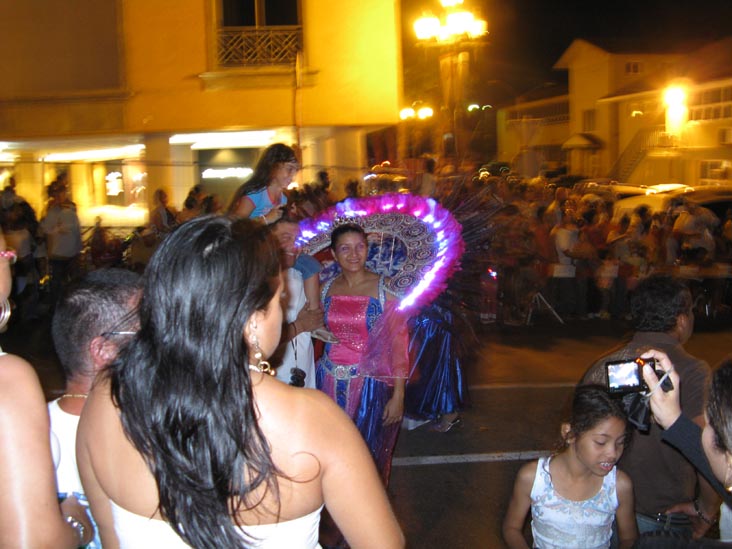 Tivoli Lighting Parade, Carnaval, Oranjestad, Aruba, February 15, 2009, 12:12 a.m.