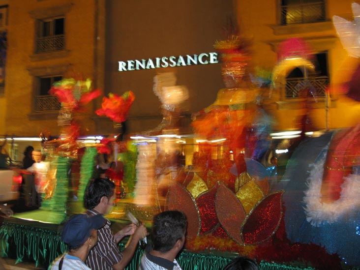 Tivoli Lighting Parade, Carnaval, Oranjestad, Aruba, February 15, 2009, 12:29 a.m.