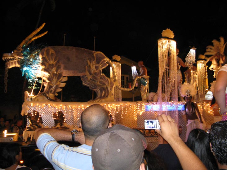 Tivoli Lighting Parade, Carnaval, Oranjestad, Aruba, February 15, 2009, 12:31 a.m.