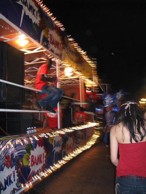 Tivoli Lighting Parade, Carnaval, Oranjestad, Aruba, February 15, 2009, 12:43 a.m.