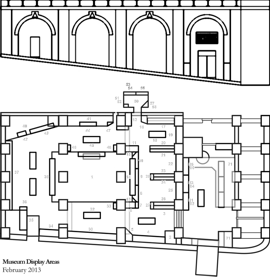 Museum floorplan