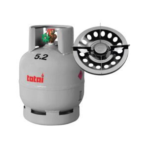 Totai 3kg Gas Cylinder & Cooker Top