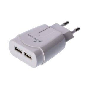 Adaptor 2-Pin 2 X USB Charger 5V 1A