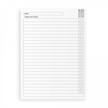 'A' Grade To Do List Notebook A5