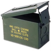 SCHRECK WHOLESALE INC - GI .50 CAL AMMO CAN USED