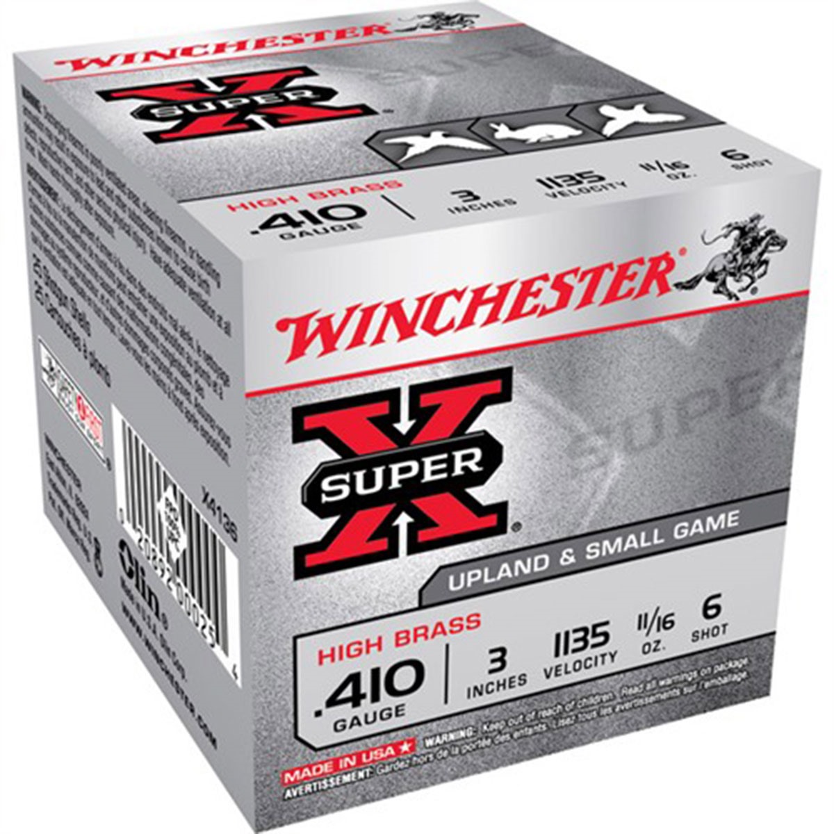 WINCHESTER SUPER-X HIGH BRASS AMMO 410 BORE 3