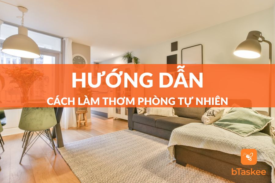 cách làm thơm phòng tự nhiên