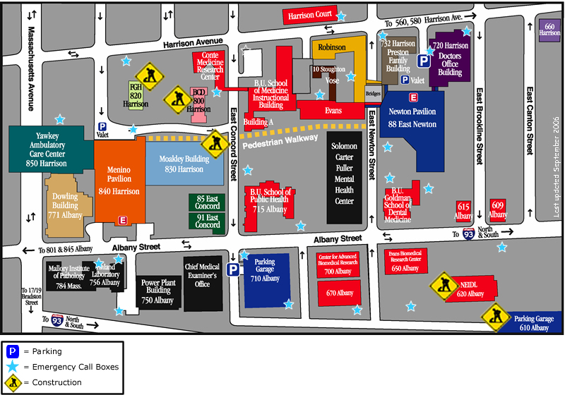 Boston University Location Map - Briana Teresita