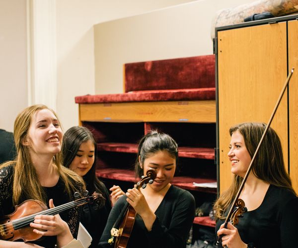 Symphony Hall backstage