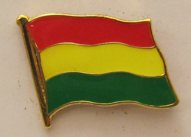 Bolivien Pin Anstecker Flagge Fahne Nationalflagge