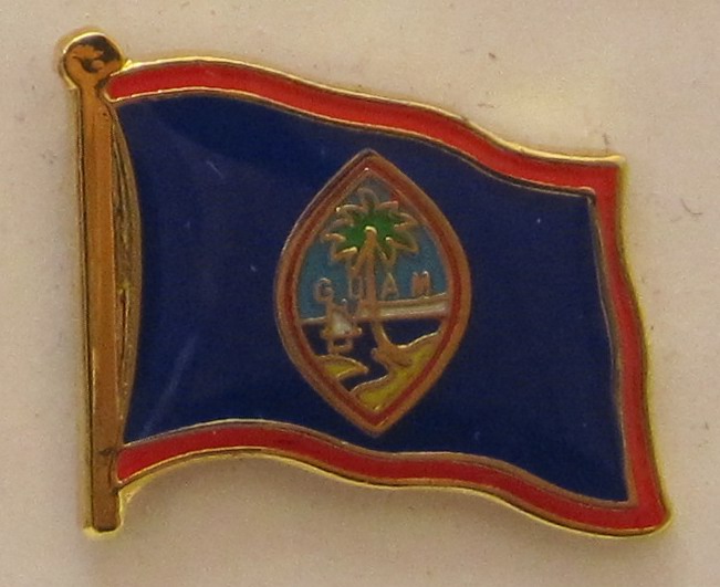 Guam Pin Anstecker Flagge Fahne Nationalflagge