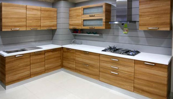 Furniture layout in modular kitchen