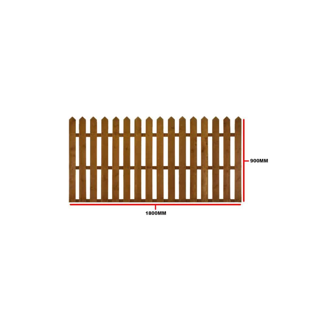 Picket Fence Panel 1800 X 900mm