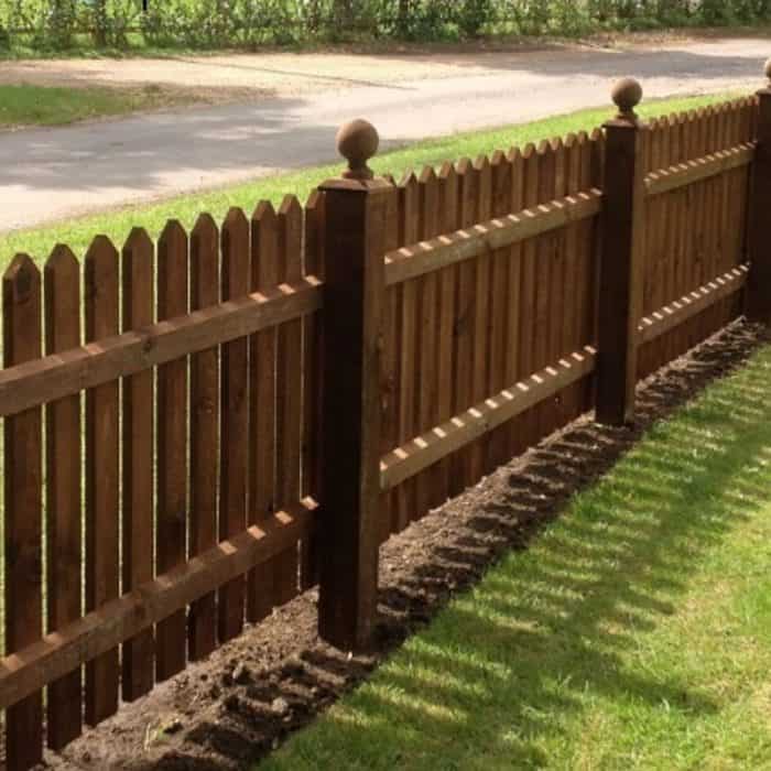 Picket Fence Panel 1800 X 900mm - Image 2