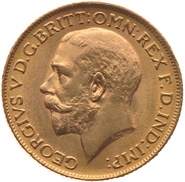 Gold Sovereign - King George V