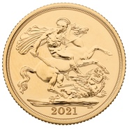 2021 Gold Sovereign Coin