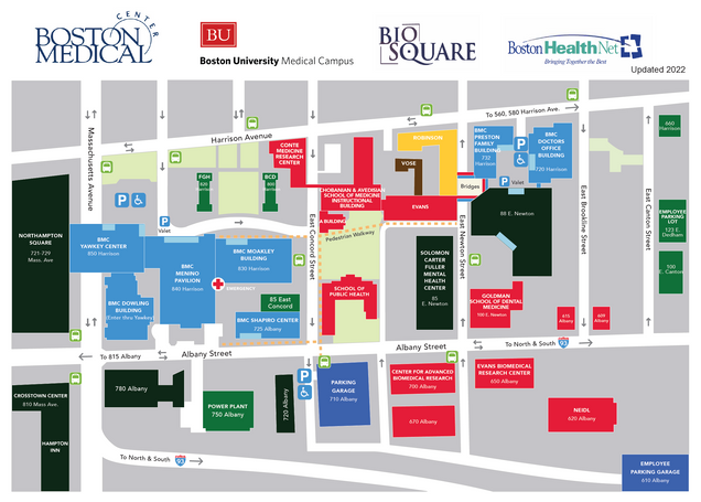 Boston University Location Map - Briana Teresita