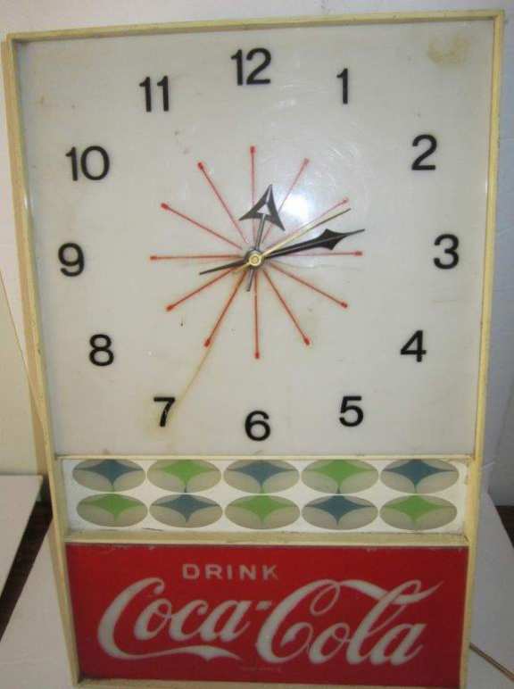 Coca-Cola clock