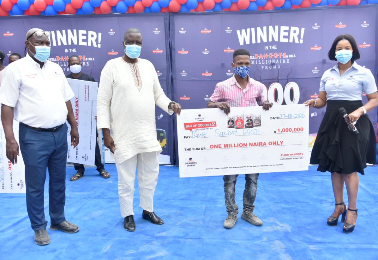 N11m for 11 winners as Dangote spreads joyful alerts in Ikorodu, Lagos ...