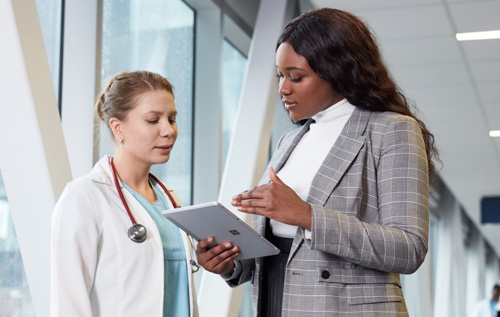 Microsoft Surface for healthcare